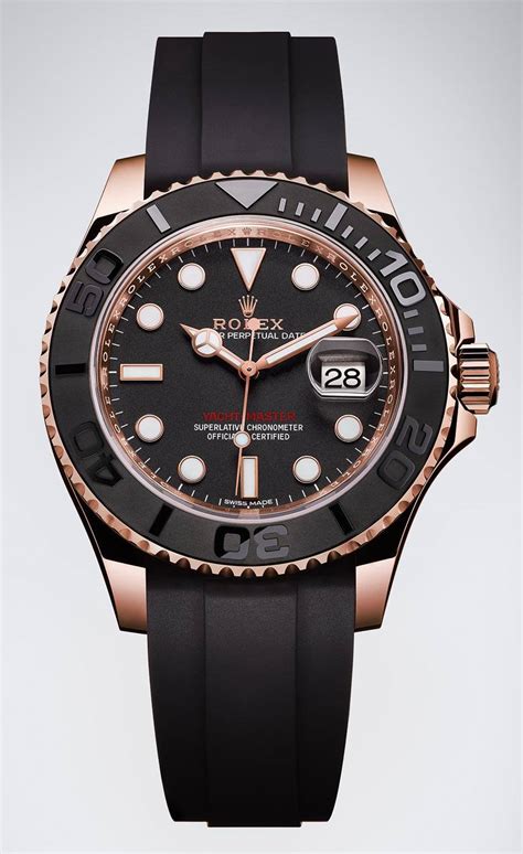 rolex yacht master 2 black and gold|Rolex Yacht-Master gold price.